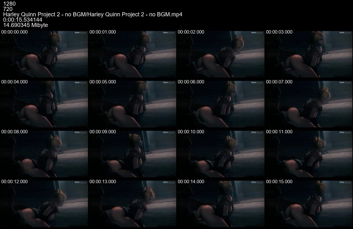 27 Harley Quinn Project 2 no BGM mp 4