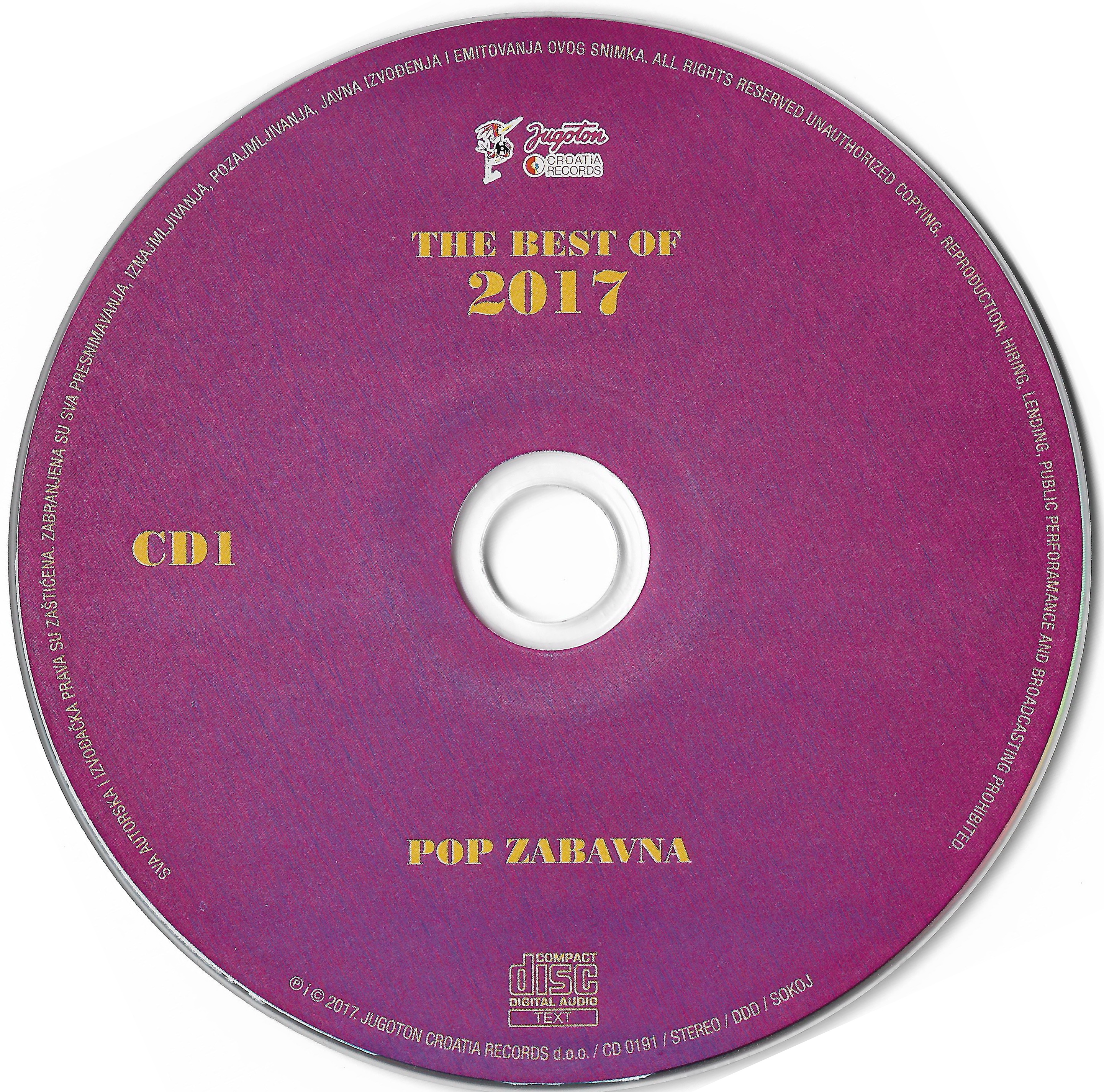 The Best Of 2017 CD 1
