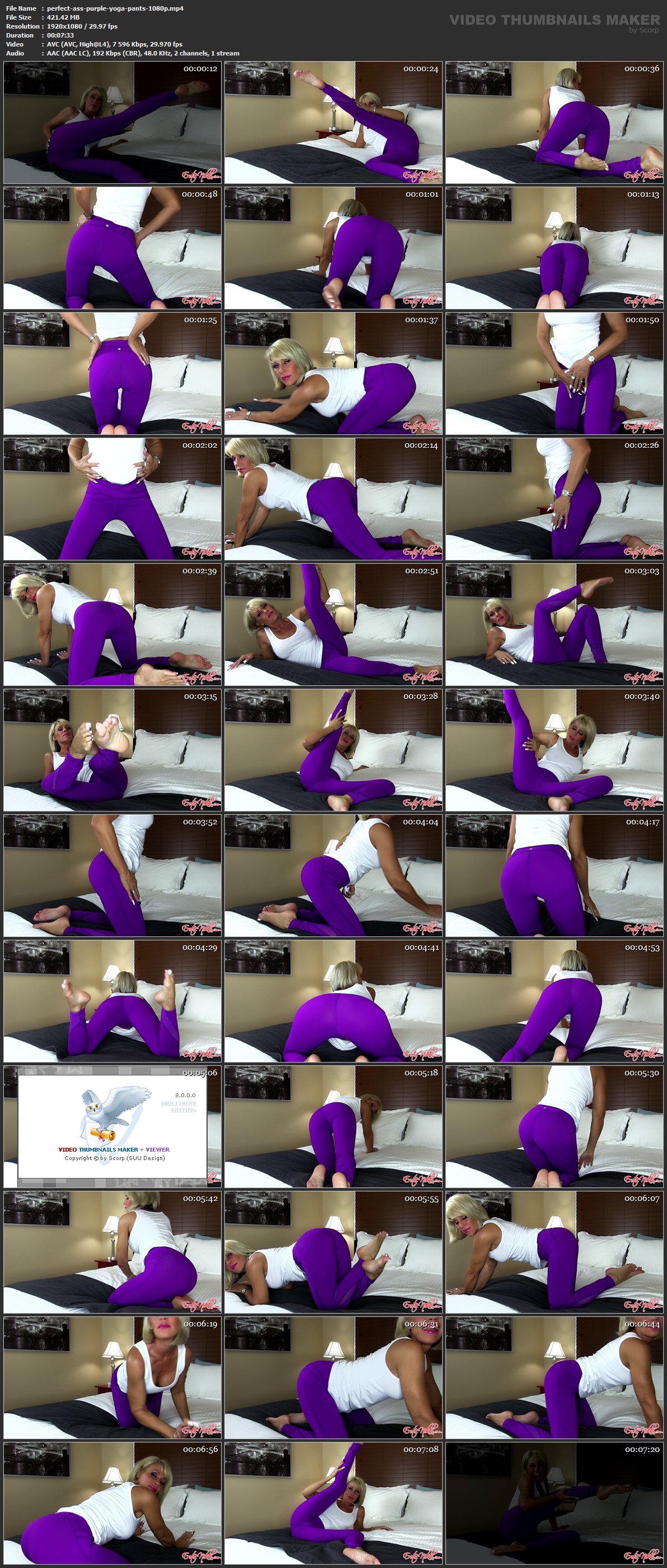 perfect ass purple yoga pants 1080 p mp 4
