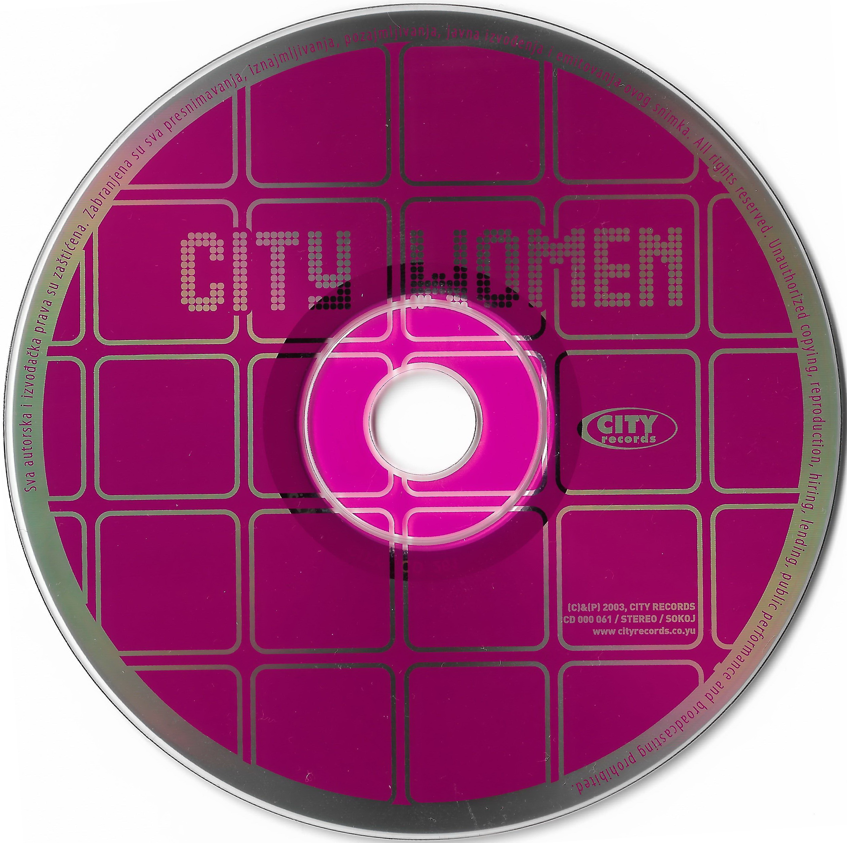 City Women 2003 CD