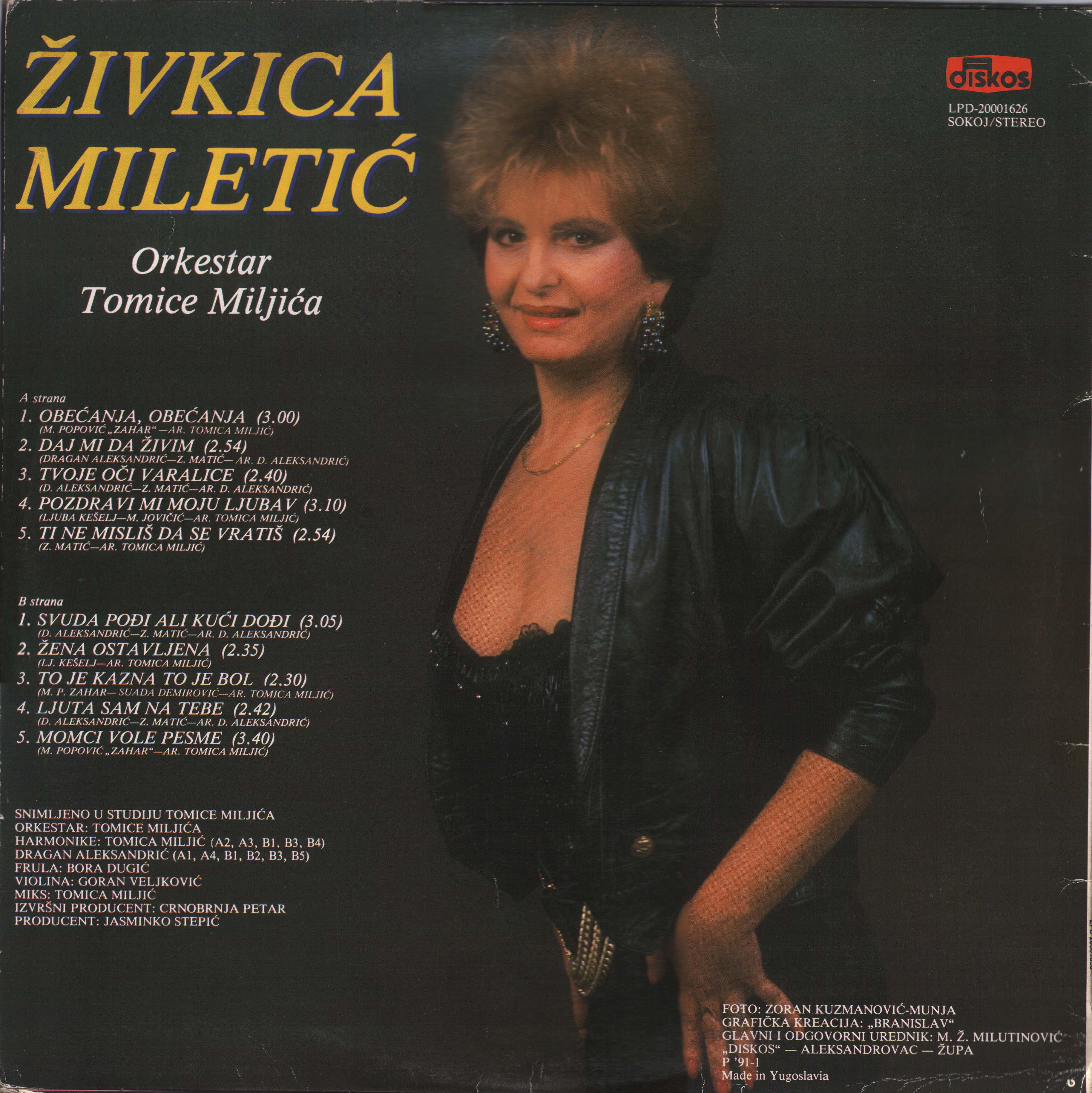 Zivkica Miletic 1991 Z