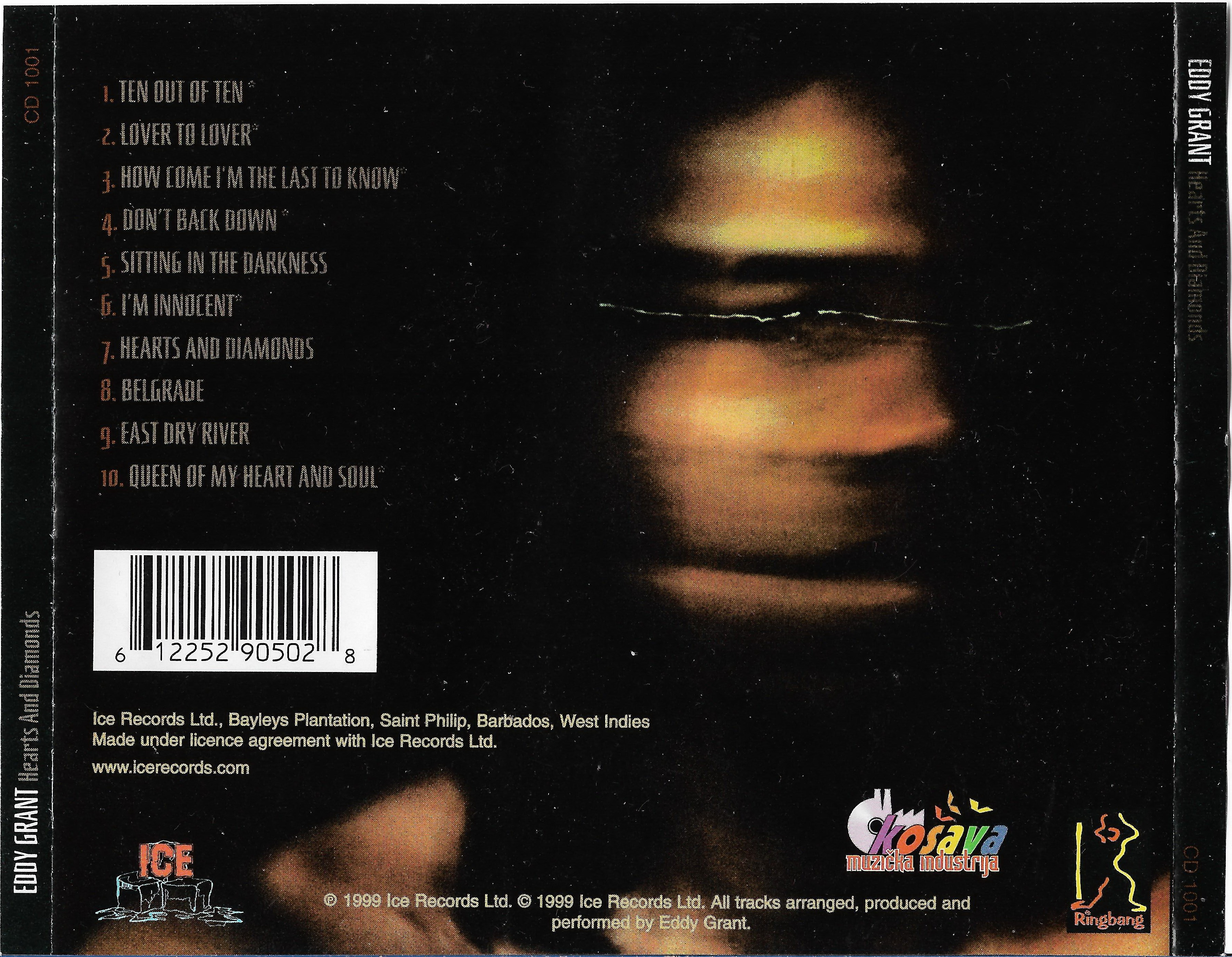 Eddy Grant 1999 CD 10
