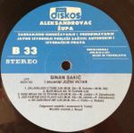 Sinan Sakic - Diskografija 36822390_Ploca_B