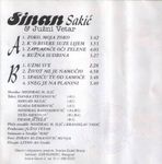 Sinan Sakic - Diskografija 36824121_Kaseta_Zadnja